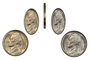 两面头像的杰斐逊镍币