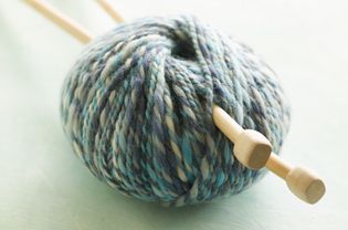 羊毛和编织针