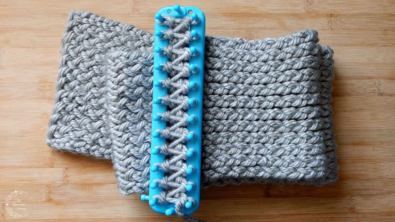 Loom Knit Scarf Tutorial