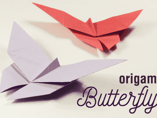 Origami Butterfly Tutorial