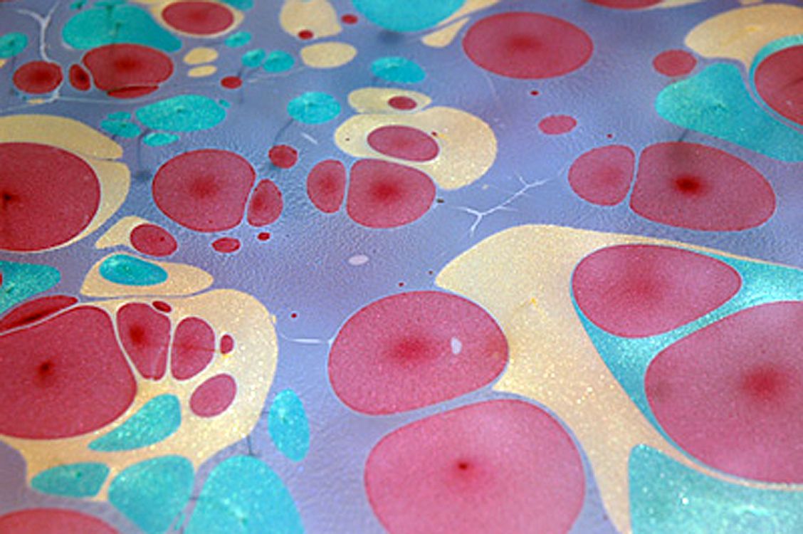 Marbling Fabric First Steps