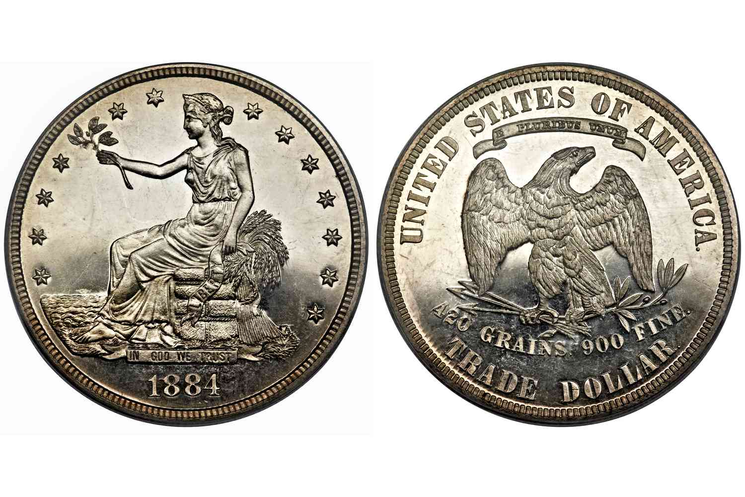 1884年证明贸易美元
