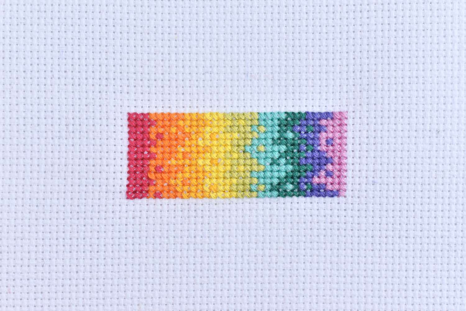 十字缝彩虹光谱样本