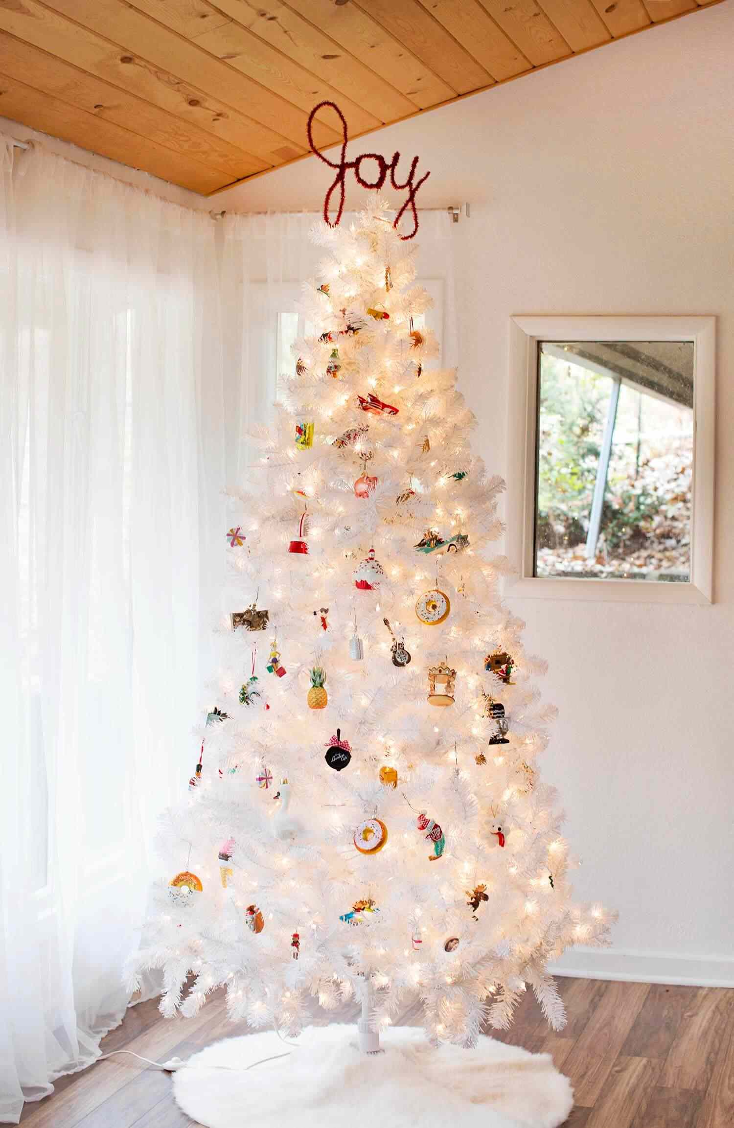简单的DIY圣诞树顶饰