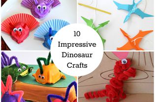 10件令人印象深刻的恐龙工艺品