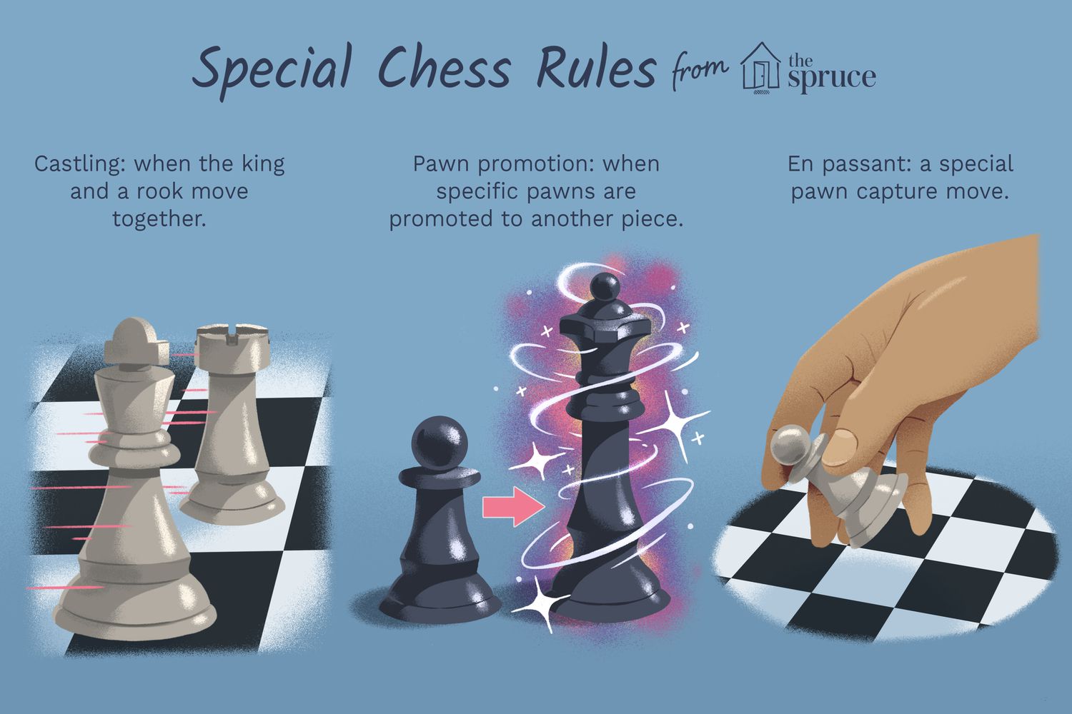 插图的特殊国际象棋的规则