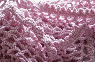 Crochet scarf