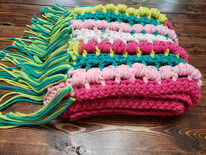 Boho Scarf Crochet Pattern