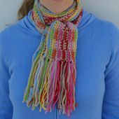 流苏是钩针编织或针织围巾的完美选择。