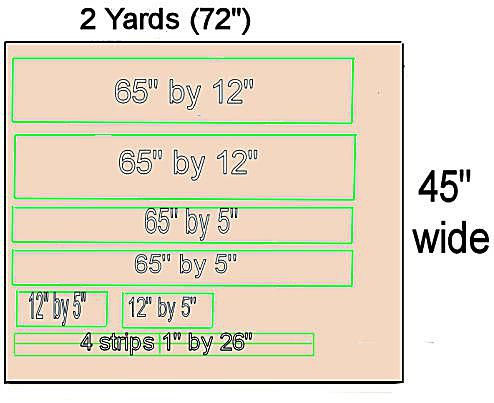 的一个例子如何计算你需要多少布料缝制一个靠垫