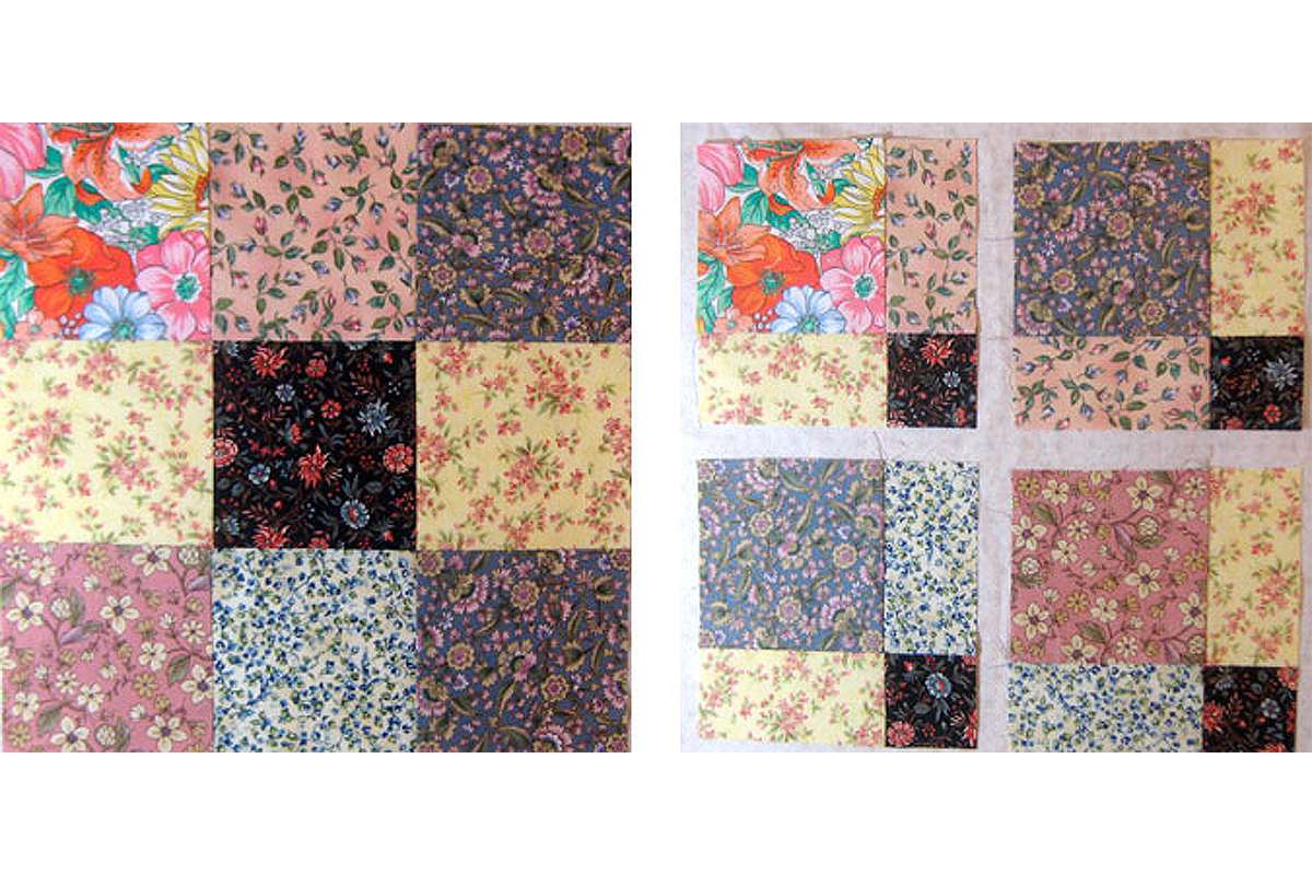 How to Make Disappearing Nine Patch Quilts