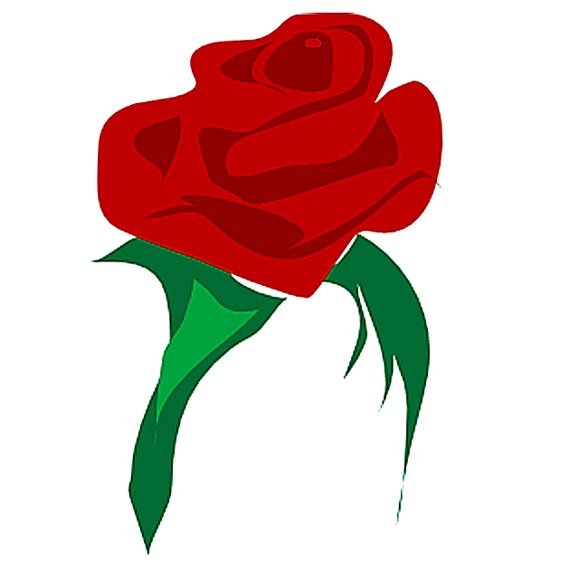 Red Rose Flower Clip Art