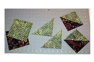 Half Square Triangles for Quilts
