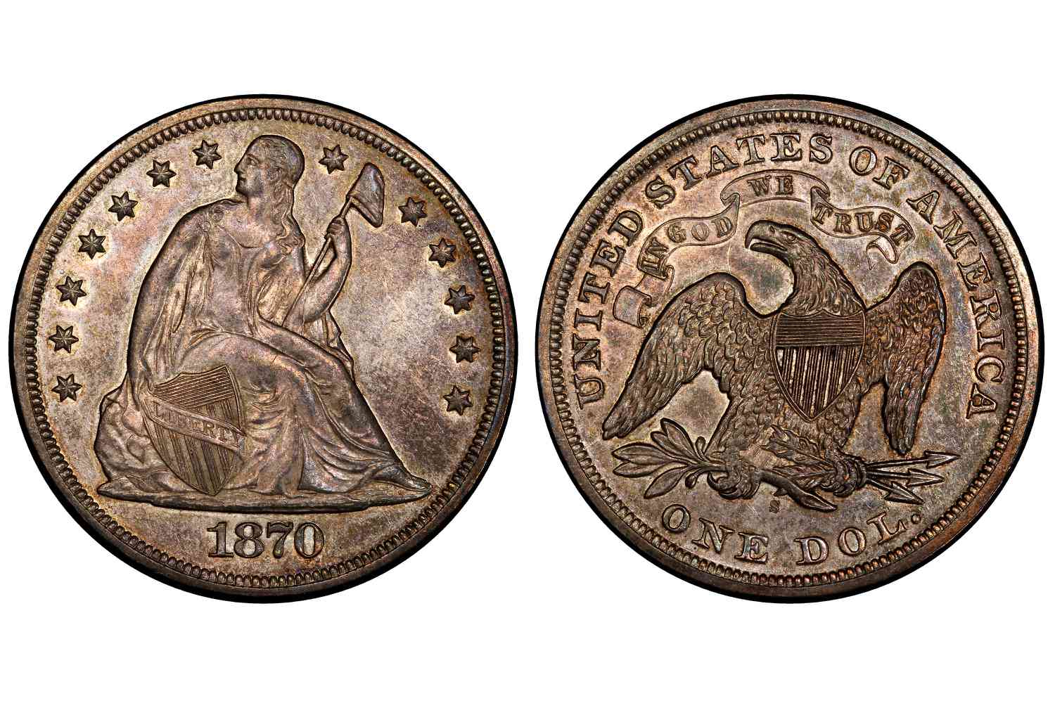 1870年代自由坐席银元
