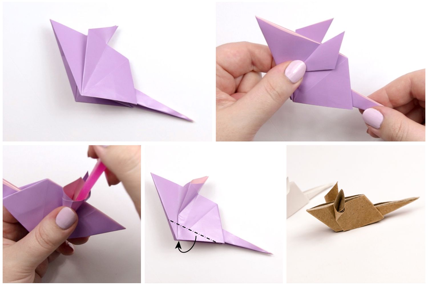 折纸鼠标教程06