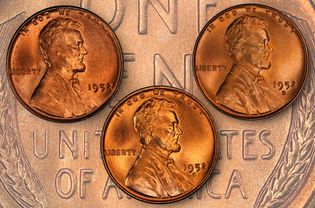 1952 Lincoln wheat pennies
