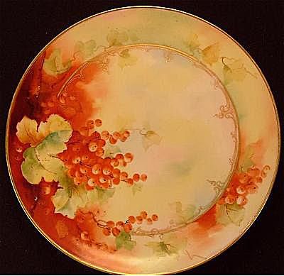 Haviland Limoges D'Arcy's Fruit Plate水果盘