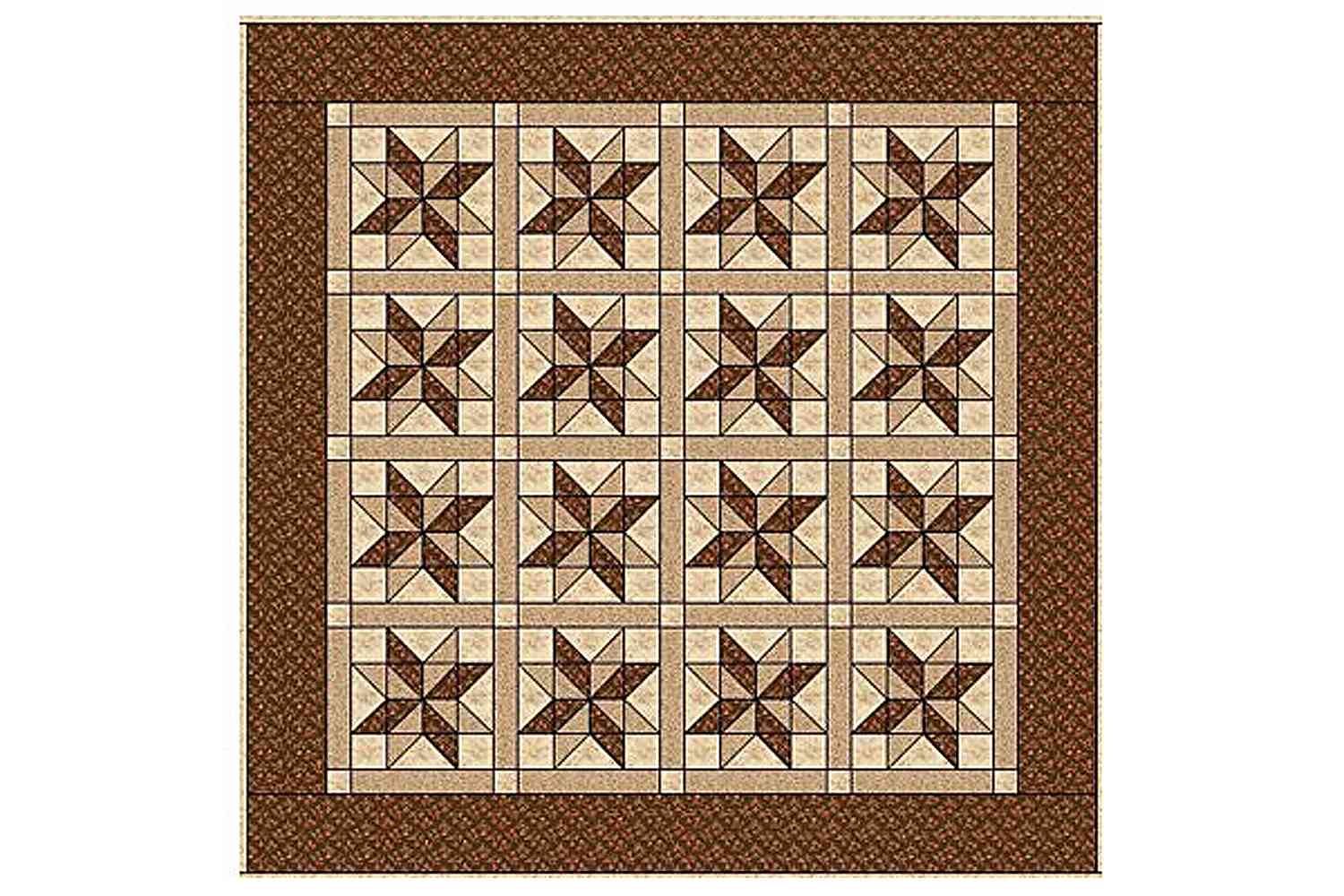 Sarah's Choice Quilt in a Horizontal Setting