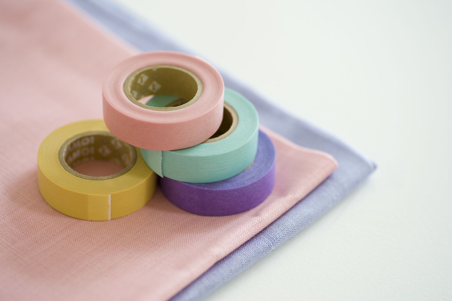 Masking tape and cloth