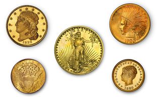 世界上最有价值的五枚美国金币