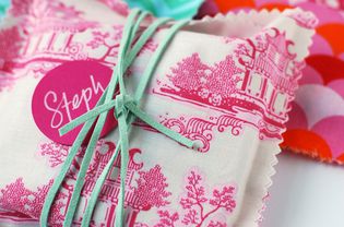 New-sew gift packaging