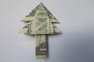 折纸摇钱树