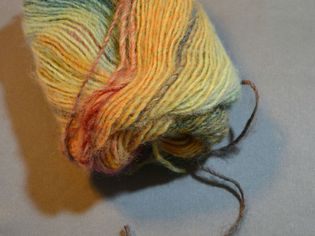 A singles yarn is made from one "ply" of yarn.