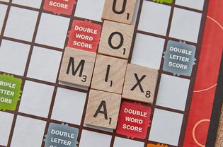 Scrabble three letter X word