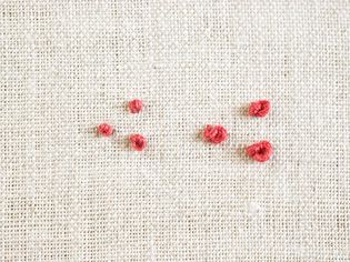 French Knot Examples