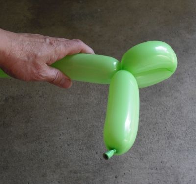 气球折叠扭转气球动物