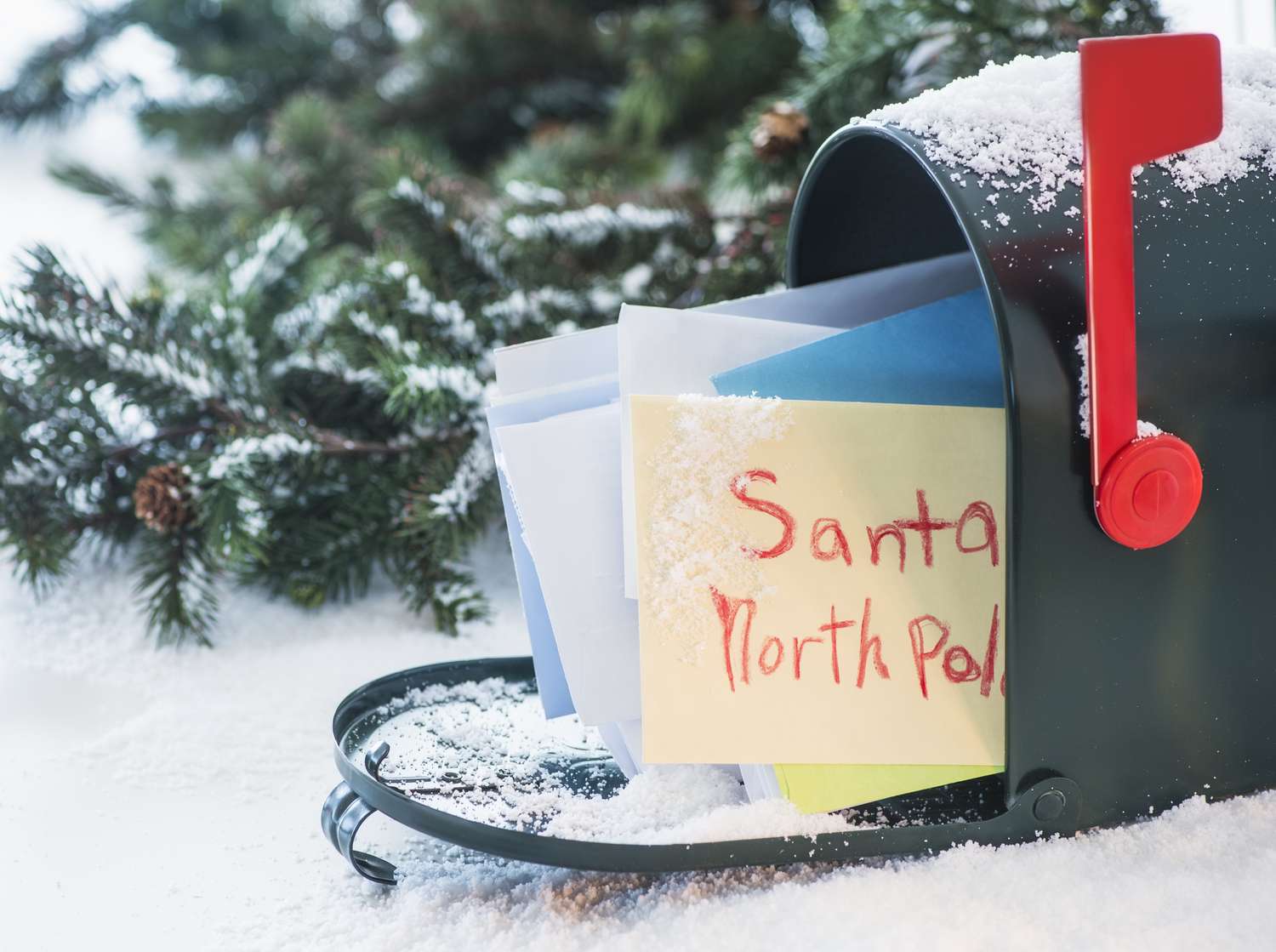 在邮箱写信给圣诞老人