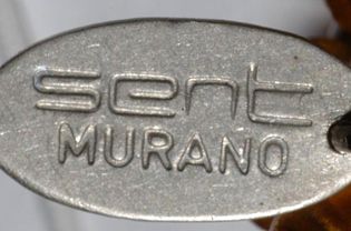 SENT Murano Jewelry Mark