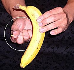 banana magic trick pin