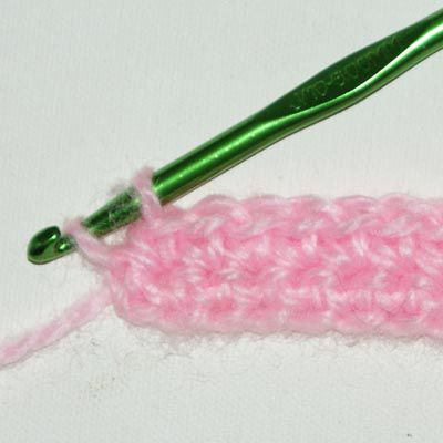Unfinished Single Crochet Stitch