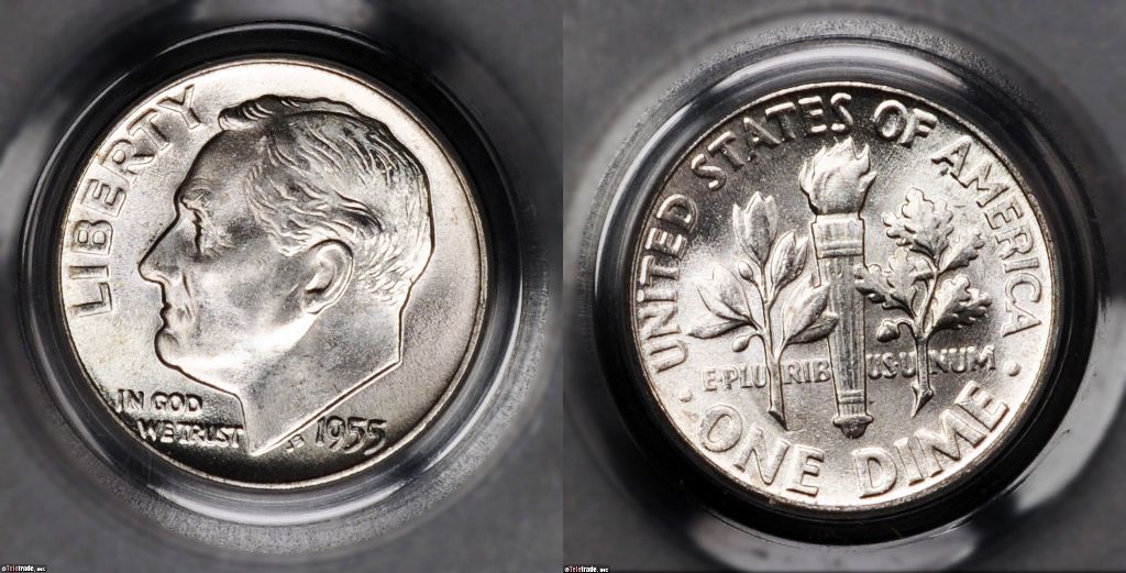 罗斯福硬币分级造币厂-66 (MS66)
