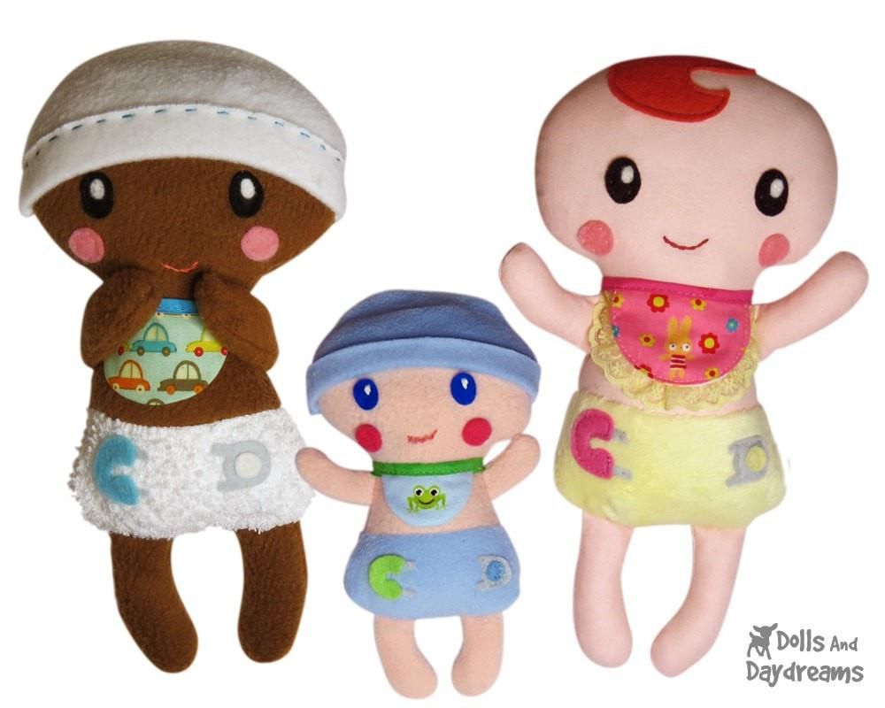 Bitty Bubs Baby Doll Sewing Pattern