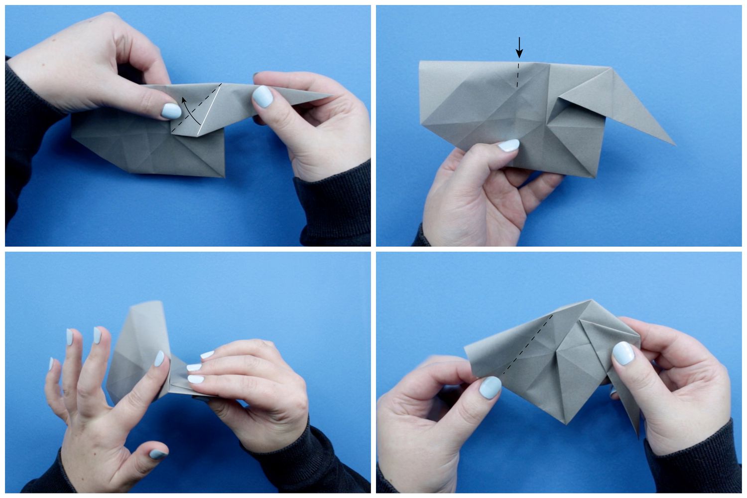 折纸大象教程步骤七
