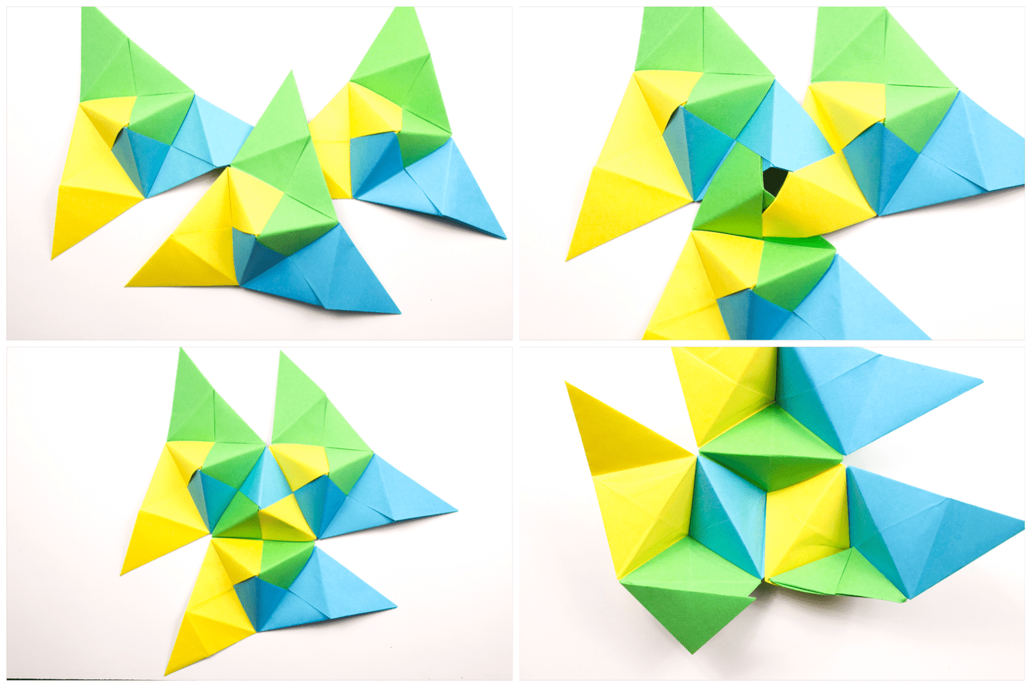 折纸Sonobe组合步骤2
