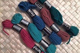 5 skeins of tapestry yarn