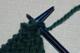 How Not to Start a Row of Knitting
