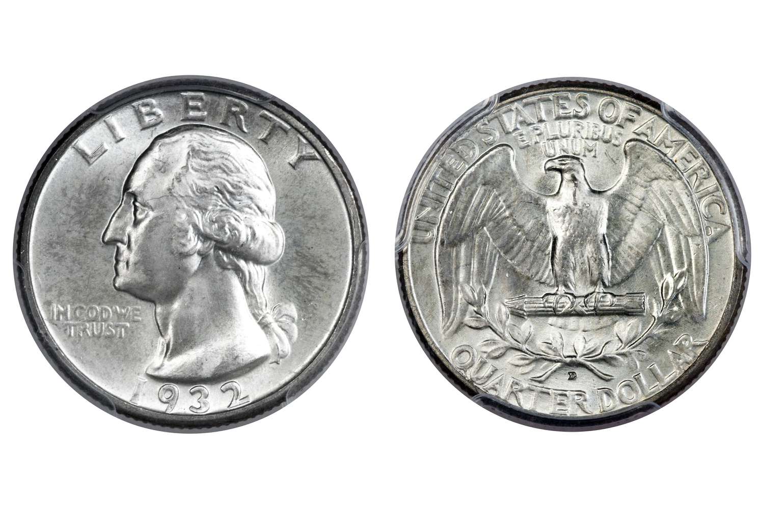 1932-D Washington Quarter Dollar罕见的关键日期硬币