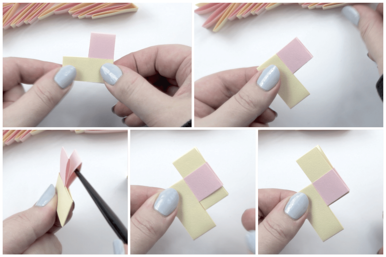 origami bracelet tutorial 04
