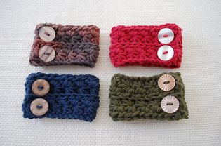 Star Stitch Cuff Free Crochet Pattern