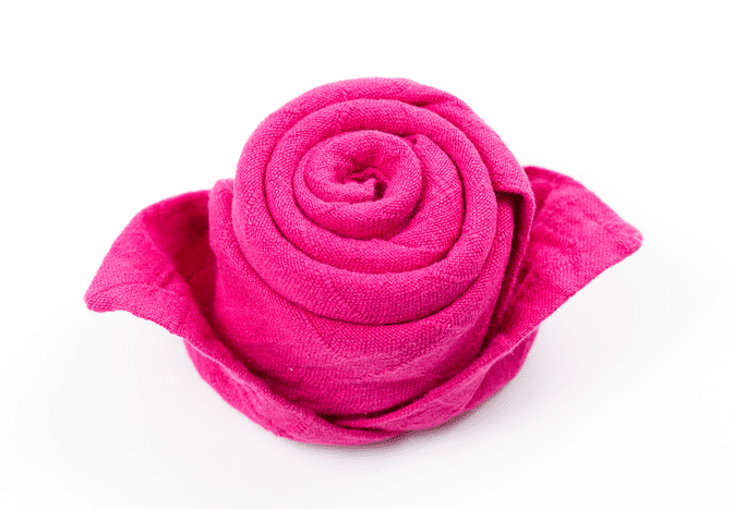 How To Make A Rose Napkin 01