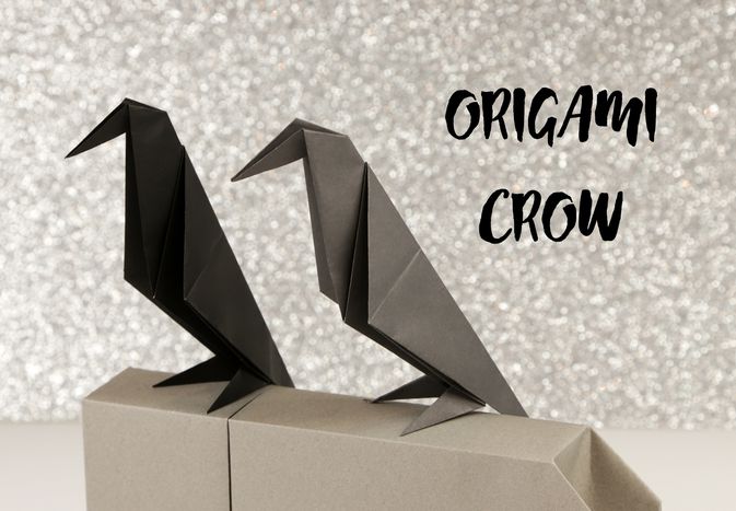 Origami Crow Tutorial 01
