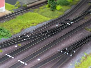 玩具火车铁路模型