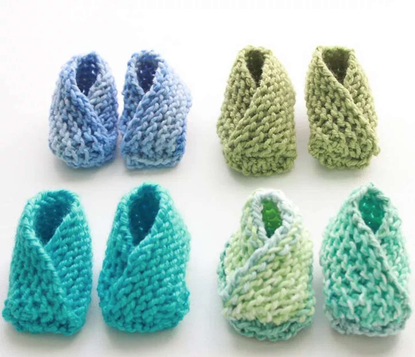 Easy Baby Bootie Pattern