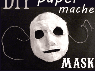 做一个纸制面具
