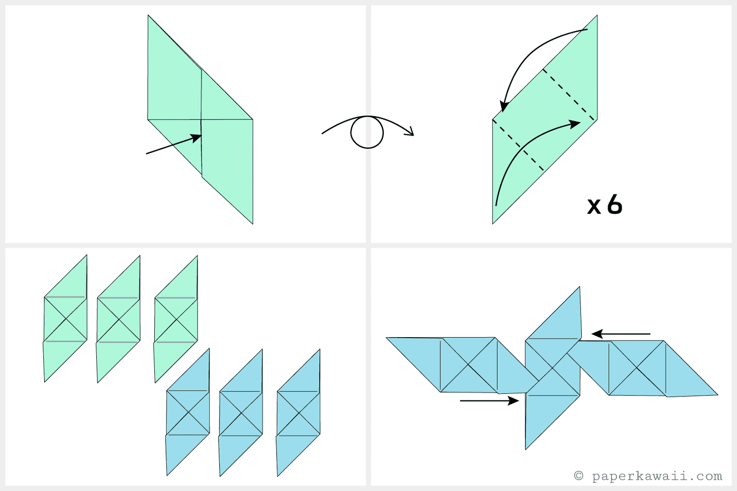 折纸模块化立方体04