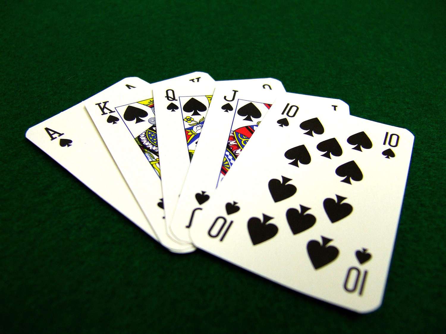 Spade playing cards